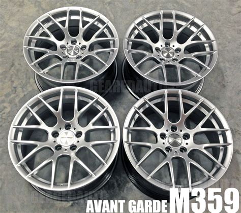 X Avant Garde M Silver Wheel Set Fits Bmw E E M