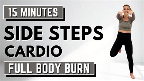 🔥15 Min Side Steps Cardio🔥low Impact Cardio For Weight Loss🔥knee Friendly🔥no Jumping🔥 Youtube