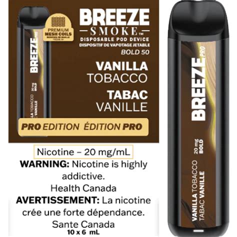 Breeze Pro - Vanilla Tobacco - Ace Vapes and more