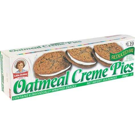 Little Debbie Oatmeal Creme Pies, Reduced Fat, Pre-Priced | Oatmeal | Sureway Supermarket