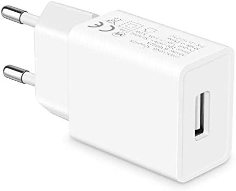 MatauMahi Caricatore USB 5V1A Bianco Presa USB Da 5W Alimentatore