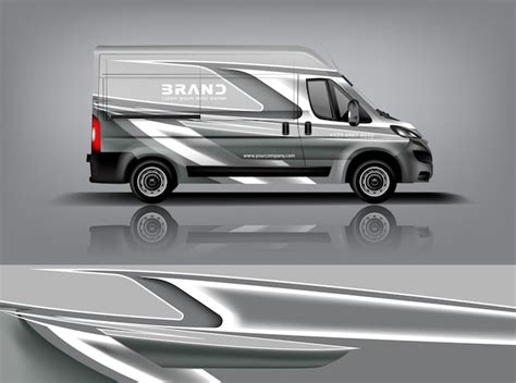 Premium Vector Van Wrap Design Wrap Sticker And Decal Design For