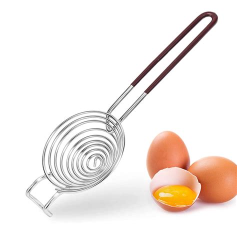 Egg Separator Egg Yolk White Separator Stainless Steel Egg White Yolk