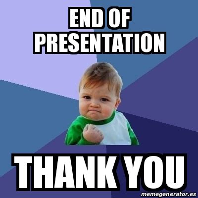 Thank You Meme For Presentation