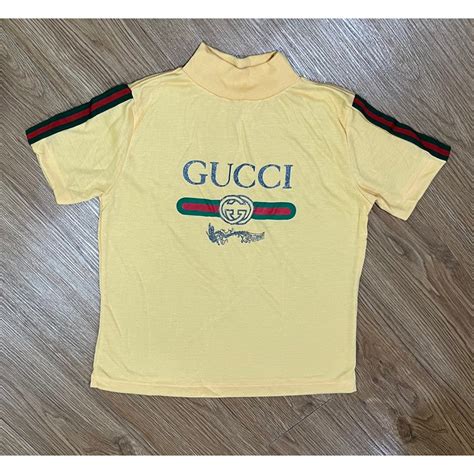 เสื้อยืด Gucci คอเต่า Shopee Thailand