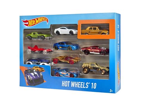 Set De 10 Autos Hot Wheels Jugueterías Ansaldo