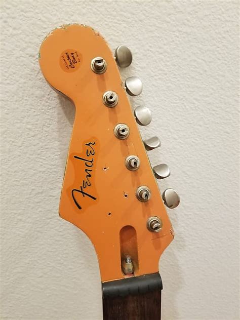 Warmoth Stratocaster Loaded Neck Reverse Headstock Relic With Reverb