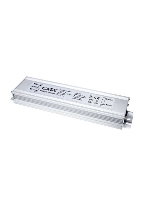 Cata 12 5 Amper 120 Watt Dış Mekan Şerit Led Trafosu Slim Cata Ct