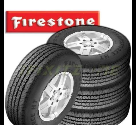 4 New Firestone Transforce Ht Lt24575r17 121118r Light Truck All