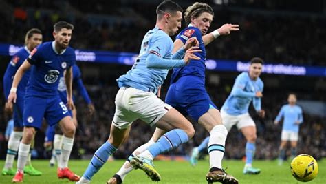 Man City Crush Chelsea In Fa Cup Villa Upset By Stevenage Arise News