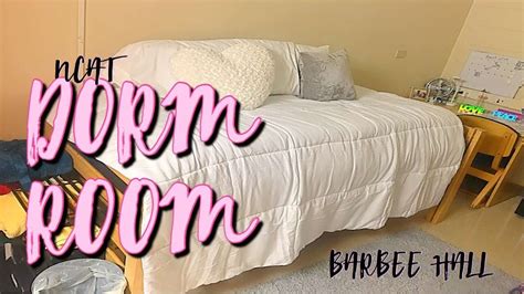 College Dorm Tour Ncat Barbee Hall Youtube