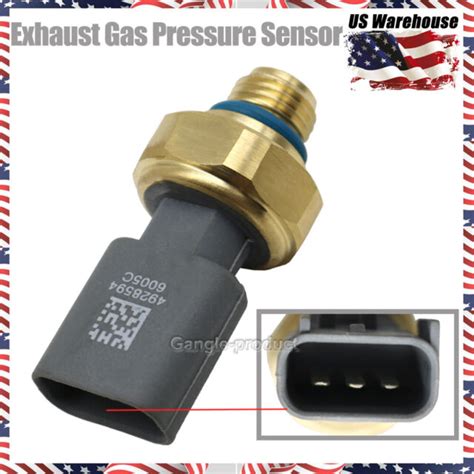 Oem 4928594 Exhaust Gas Pressure Sensor For Cummins Isx Ism Isc Isb Isl Ebay