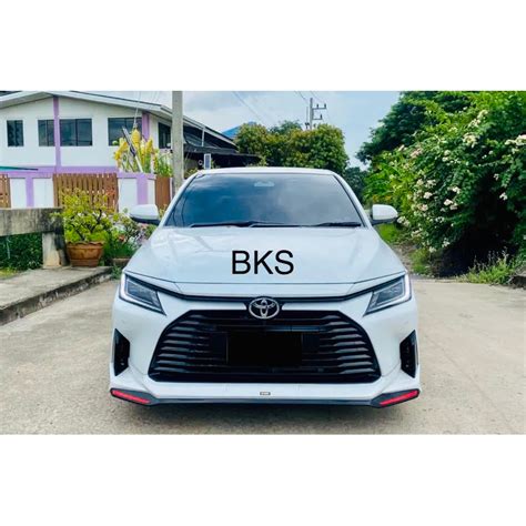 Toyota Vios Yaris Ativ 2023 2024 2025 BKS Bodykit Body Kit Front Side