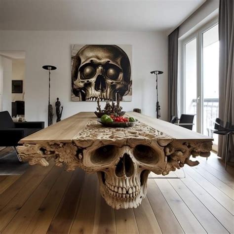 Skull Furniture Unusual Furniture Gothic Furniture Dream Furniture