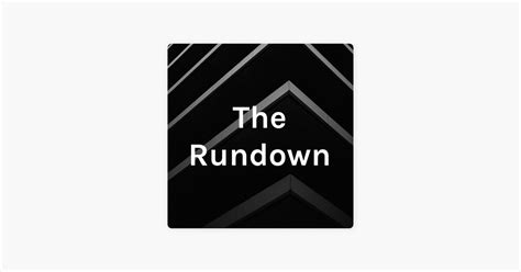 ‎the Rundown On Apple Podcasts