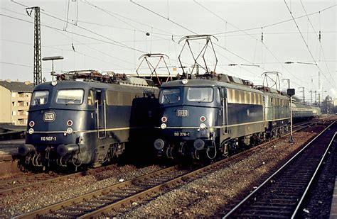 DB 110 376 110 507 Bf Köln Deutz 09 02 1977 Bernd Magiera Flickr