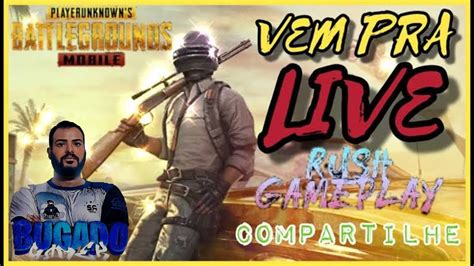 🔴live Pubg Mobile Rushando Com EstratÉgia Em Busca Do Dominador