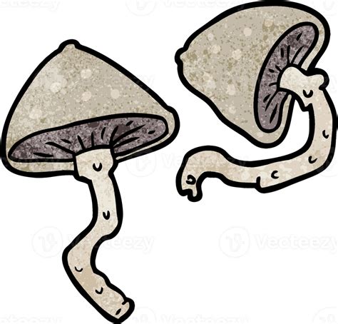 Cartoon Wild Mushrooms Png