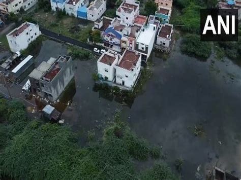 Tamil Nadu Several Parts Of Madurai Witness Severe Waterlogging Due To