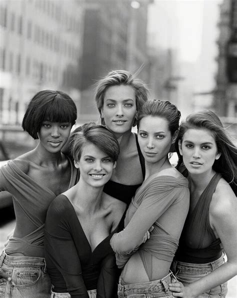 Peter Lindbergh Naomi Campbell Linda Evangelista Tatiana Patitz