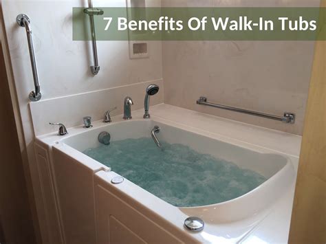 7 Benefits of Walk-In Tubs - Aging in Place