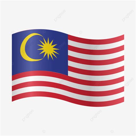 Ilustrasi Vektor Bendera Malaysia Hari Malaysia Bendera Malaysia Nbkomputer