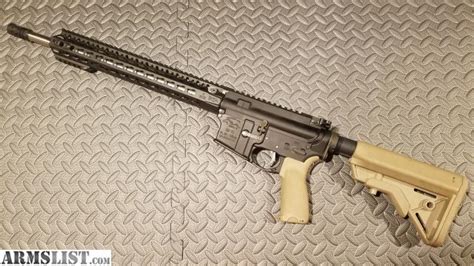 ARMSLIST For Sale Custom Built AR 15 16 SS RECCE Rifle BCM B5