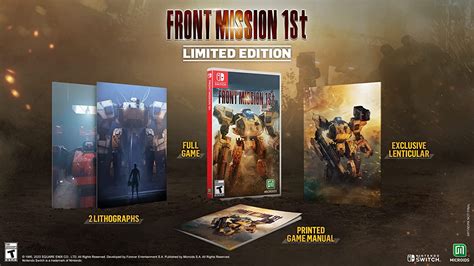 Ign Front Mission St Remake Limited Edition Is Up For Preorder