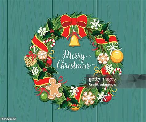 Christmas Wreath No Background Photos And Premium High Res Pictures