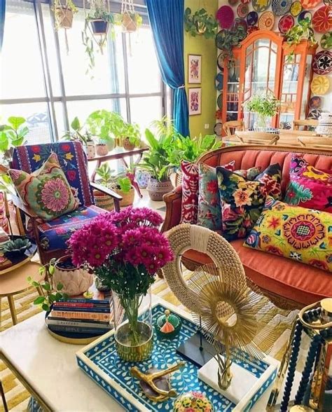 Pin By Kabubi On Bohemian Living Room Bohemian Living Room Decor