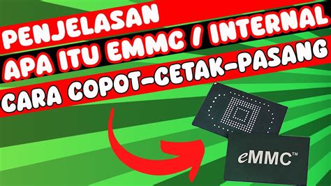 emmc  penjelasanya bagi pemula youtube