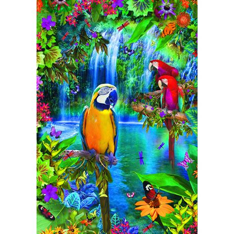 Puzzle Paradis tropical Educa 15512 500 pièces Puzzles Oiseaux