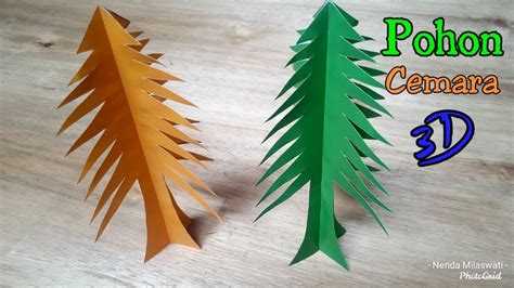 Langkah Langkah Membuat Pohon Natal Dari Kertas Origami Cara Menggambar