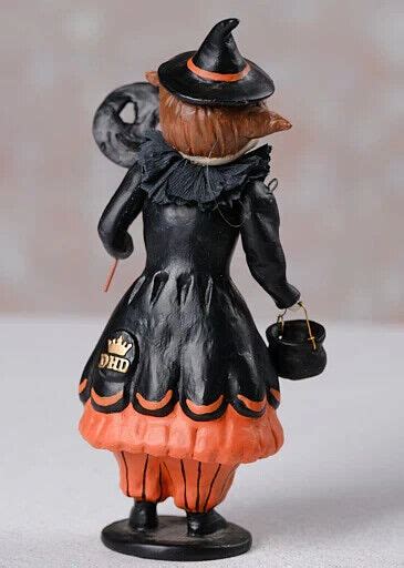 Dee Harvey Halloween Winifred Wicklestick Figurine Doll H Ebay