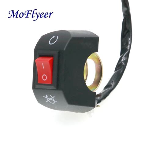 Moflyeer Motorcycle Mm Handlebar Headlight Switch E Bike On Off