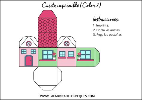 Cajita Casa Manualidades Infantiles Manualidades Imprimibles