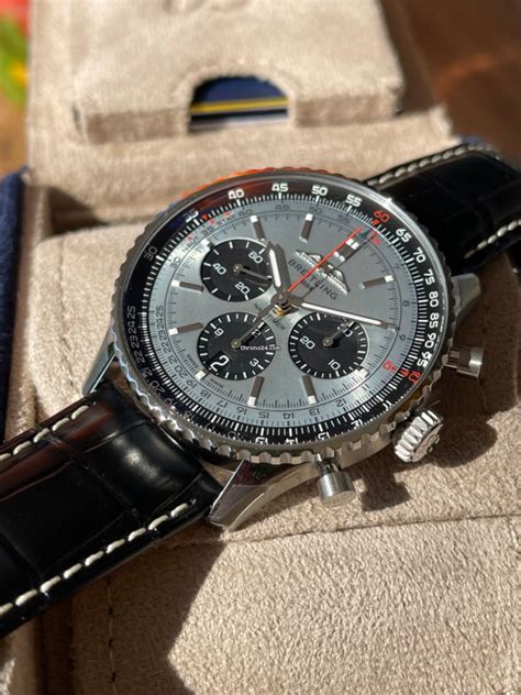 Breitling Navitimer B Chronograph Ice Blue For For Sale From