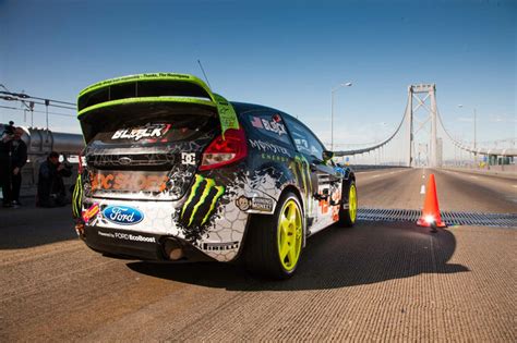 Video Ken Block Ford Fiesta San Francisco