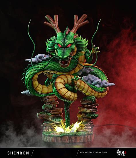 SD Scale Earth Shenron with LED - Dragon Ball Resin Statue - D-M Studios [In Stock]