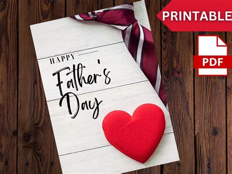 Father Day Card Printable Father Day Card Wish You Father Etsy