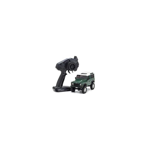 Kyosho Mini Z 4X4 MX 01 Land Rover Defender 90 Coniston Green KT531P