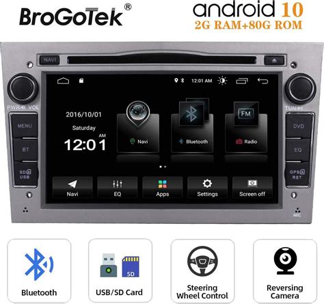 Autoradio Android 10 Coche Radio 7 Pulgadas 2 Din Para Opel Vauxhall