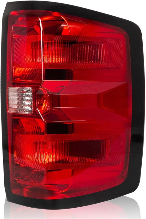 Duolctrams Tail Light Rear Lamp Assembly Compatible For 2016 2019 Chevy Silverado