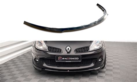 LAME DU PARE CHOCS AVANT RENAULT CLIO III RS Gloss Black Notre Offre