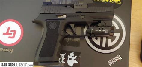 Armslist For Trade Sig P X Compact With Balder Mini