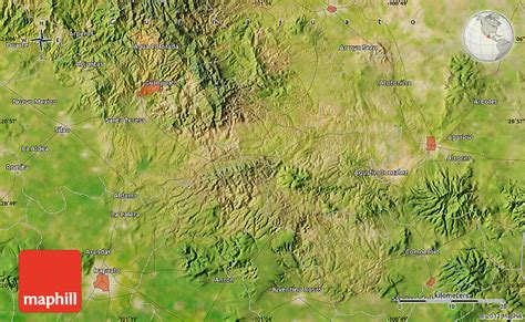 Satellite Map of San Cristóbal