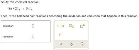 Solved Study This Chemical Reaction Sn Sni Then Write