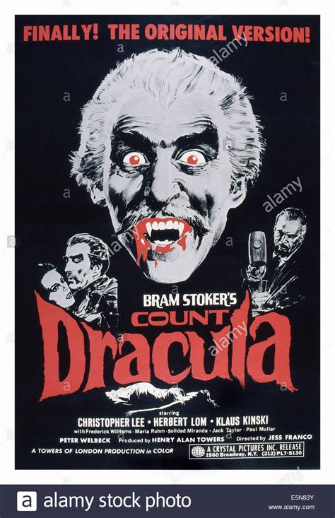 Original Dracula Movie Poster