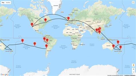 Notre Tour du monde d1 an préparatifs itinéraire budget Les