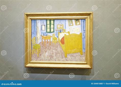 The Bedroom in Arles by Vincent Van Gogh Editorial Photography - Image ...